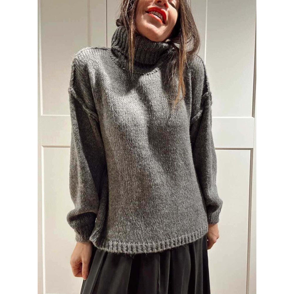 Jersey Básico Cuello Vuelto NORDWELL Gris HEVE