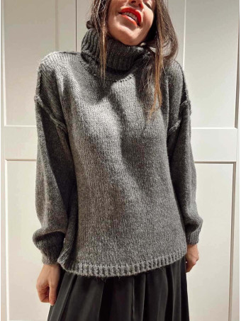 Jersey Básico Cuello Vuelto NORDWELL Gris HEVE