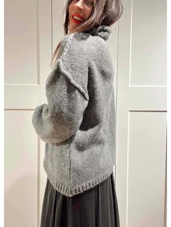 Jersey Básico Cuello Vuelto NORDWELL Gris HEVE