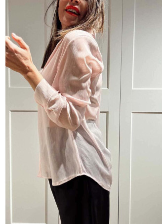 Camisa Gasa AVENKA Rosa HEVE