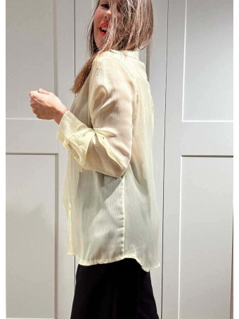 Camisa Gasa AVENKA Amarillo HEVE