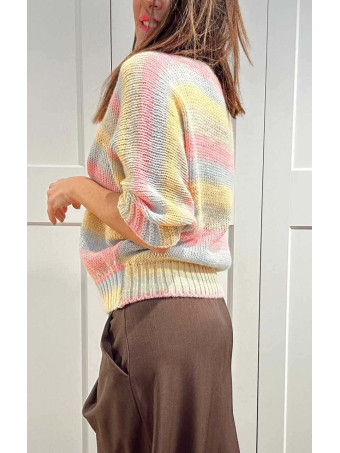 Punto Murciélago Estampado Rayas BATARA Multicolor HEVE