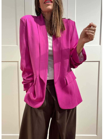 Blazer Básico Frunces MALDOR Buganvilla HEVE