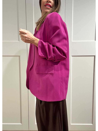 Blazer Básico Frunces MALDOR Buganvilla HEVE