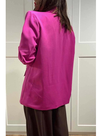 Blazer Básico Frunces MALDOR Buganvilla HEVE