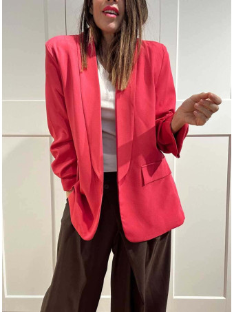 Blazer Básico Frunces MALDOR Fucsia HEVE