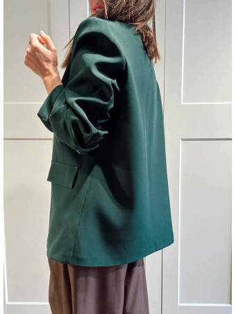 Blazer Básico Frunces MALDOR Verde Pino HEVE