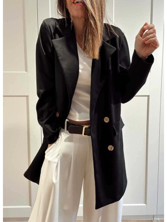 Blazer Soft Touch TYLORA Negro HEVE