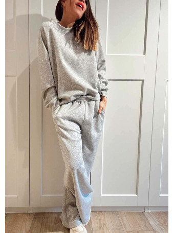 Conjunto Sudadera y Pantalón Soft Touch KINGSLEY Gris HEVE