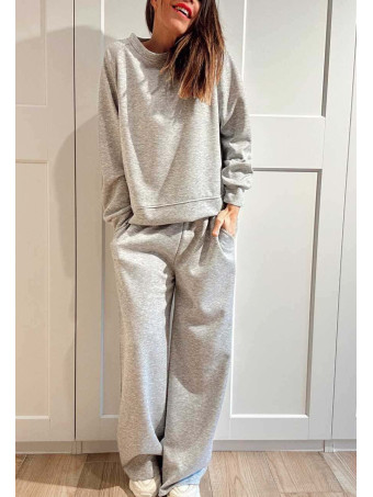 Conjunto Sudadera y Pantalón Soft Touch KINGSLEY Gris HEVE