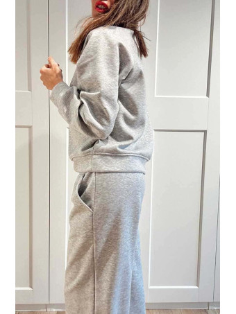 Conjunto Sudadera y Pantalón Soft Touch KINGSLEY Gris HEVE