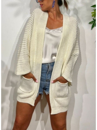 Cárdigan Oversize SWEENEY Blanco HEVE
