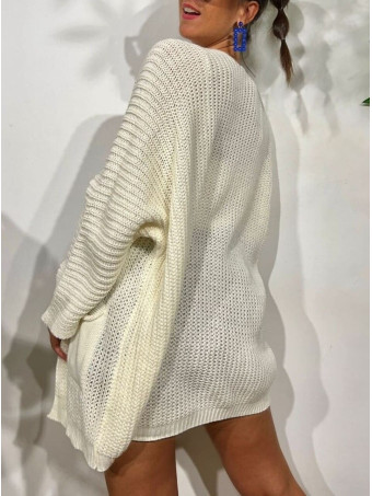Cárdigan Oversize SWEENEY Blanco HEVE