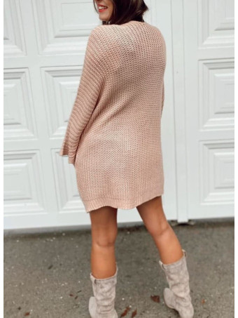 Cárdigan Oversize SWEENEY Rosa Pastel HEVE