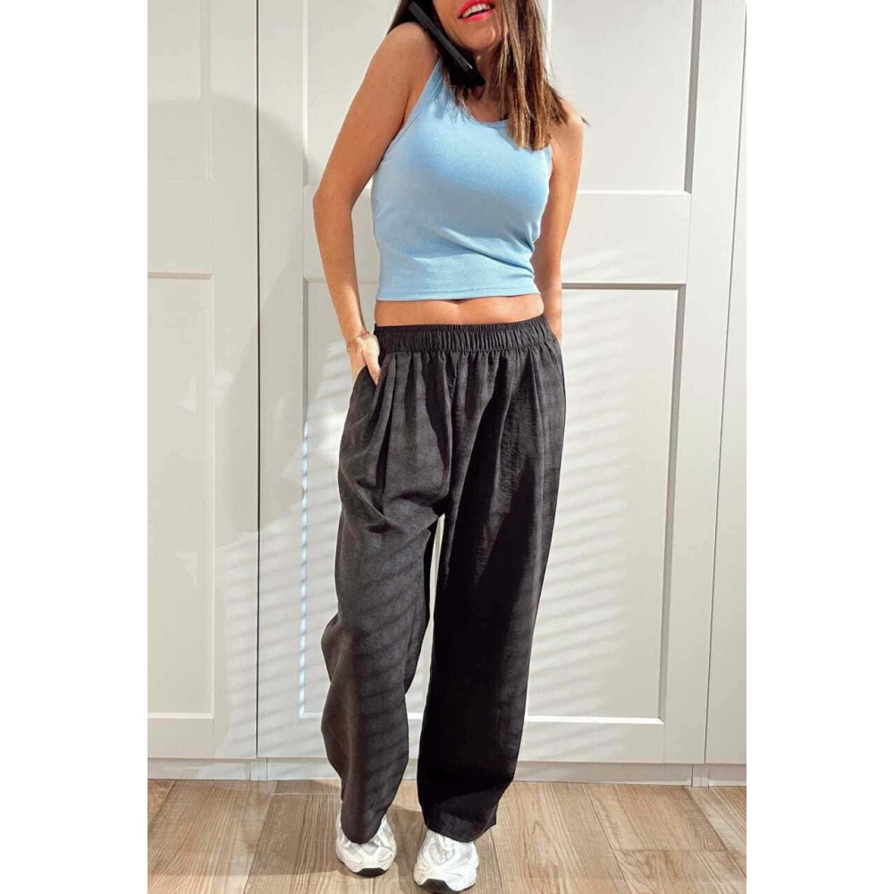 Pantalón Soft Full Lenght RACHERT Negro HEVE