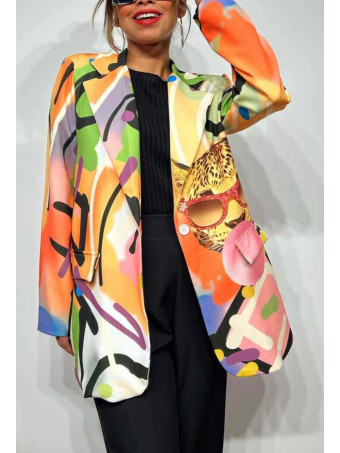 Blazer Estampado Print BOOER 02 HEVE