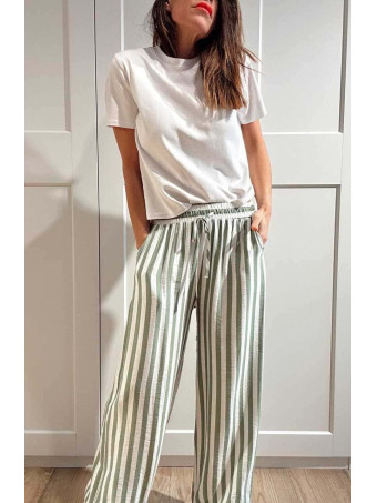 Conjunto Rayas MARÉTH Verde HEVE