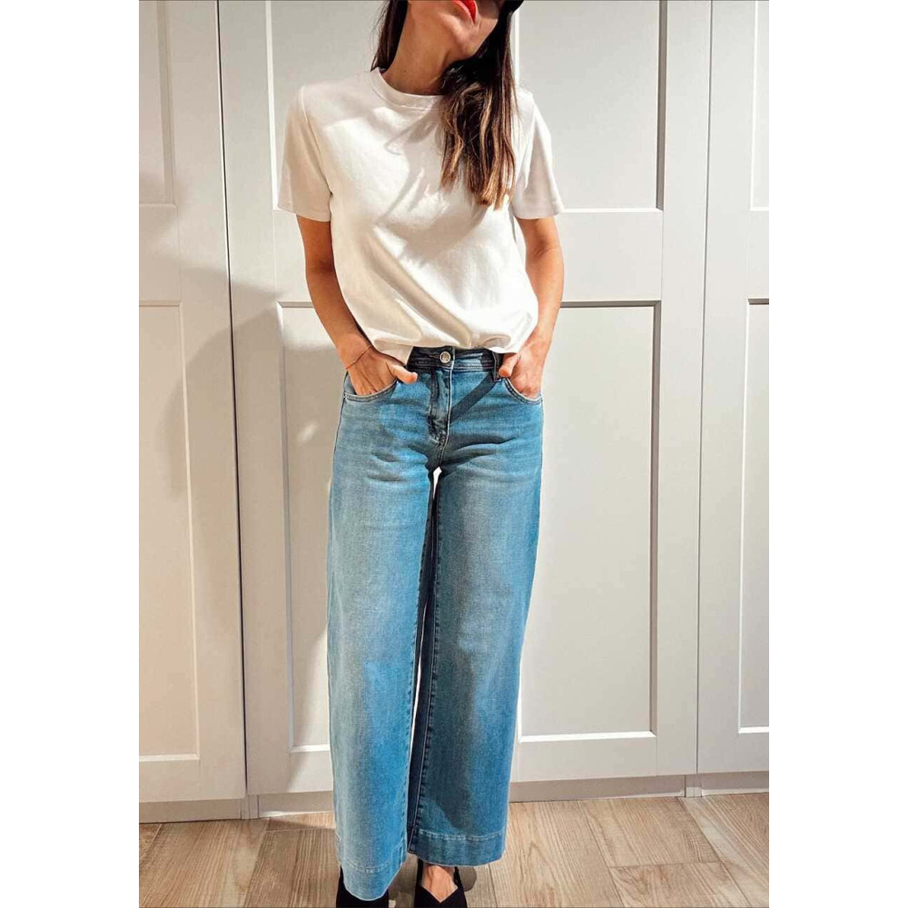 Jeans Wide Leg Maxi-Dobladillo JORVIK HEVE