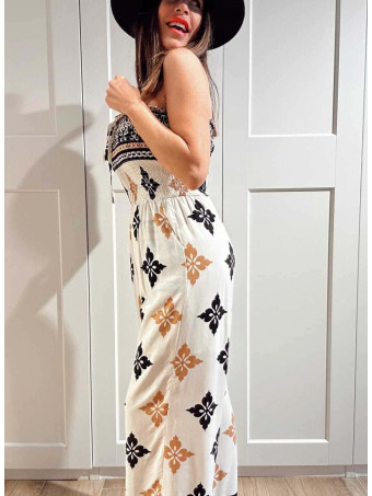 Mono Étnico Palabra de Honor KAZAYA Blanco HEVE