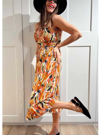 Vestido Tirantes Estampado RIYA HEVE