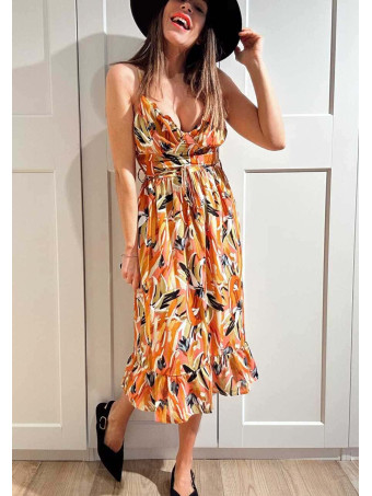 Vestido Tirantes Estampado RIYA HEVE