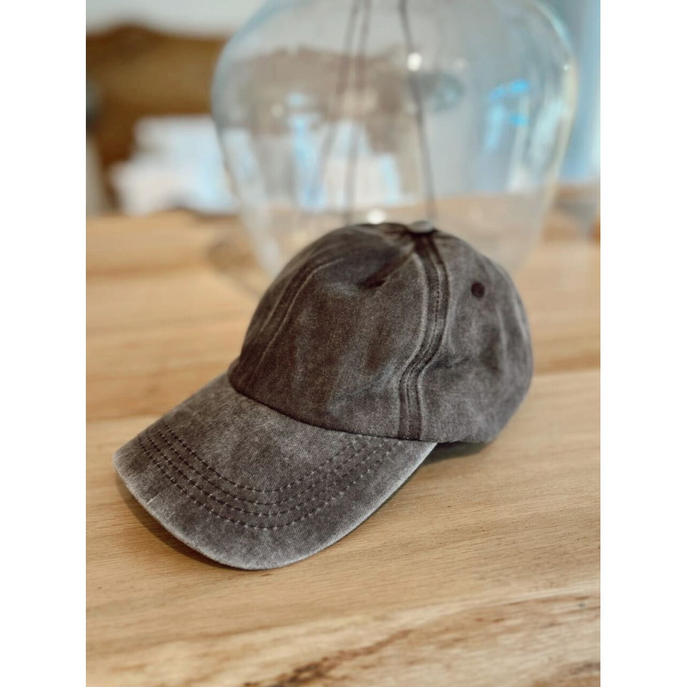 Gorra Efecto Lavado DRAZE Taupe HEVE