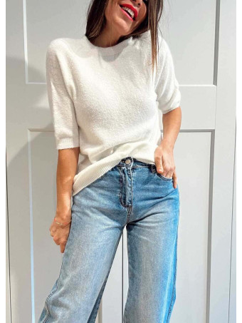 Punto Soft Manga Corta MAYLIE Blanco HEVE