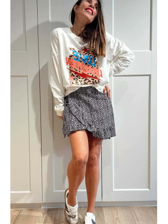 Sudadera Algodón LOVE LEVOLUTION Blanco HEVE