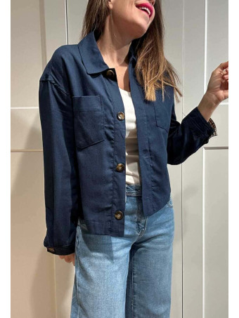 Sobrecamisa Boxy VESMYNE Marino HEVE