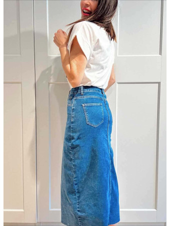 Falda Vaquera Larga COBALYRA HEVE