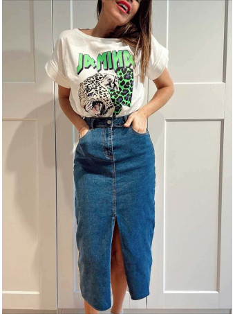 Falda Vaquera Larga COBALYRA HEVE