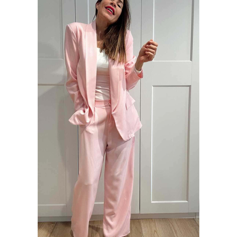 Conjunto Blazer y Pantalón JORAYNE Rosa HEVE