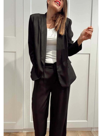 Conjunto Blazer y Pantalón JORAYNE Negro HEVE