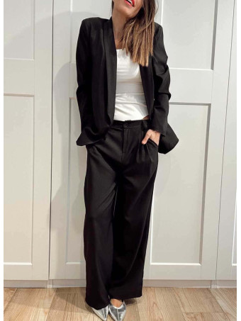 Conjunto Blazer y Pantalón JORAYNE Negro HEVE