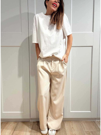 Conjunto Blazer y Pantalón JORAYNE Beige HEVE