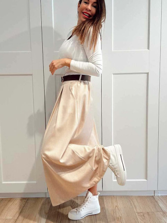 Sneaker Abotinada Plataforma HIGHMOOR Blanco HEVE