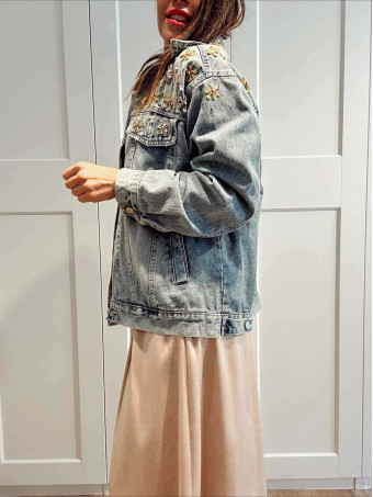 Cazadora Vaquera Strass ORLYSS HEVE