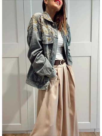 Cazadora Vaquera Strass ORLYSS HEVE