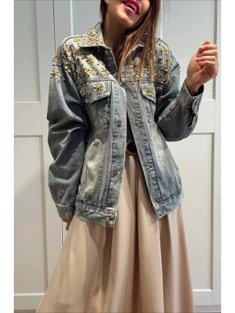 Cazadora Vaquera Strass ORLYSS HEVE