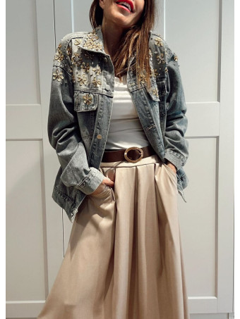 Cazadora Vaquera Strass ORLYSS HEVE