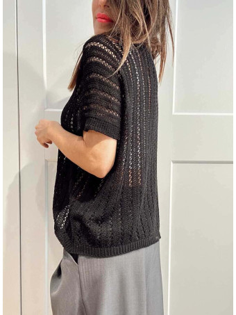 Punto Calado Oversize SKAELA Negro HEVE