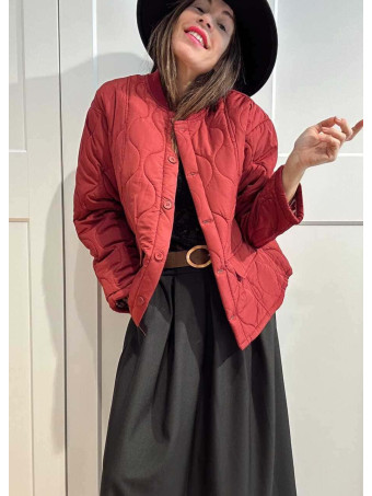 Chaqueta Ligera Guateada NOXLEY Burdeos HEVE
