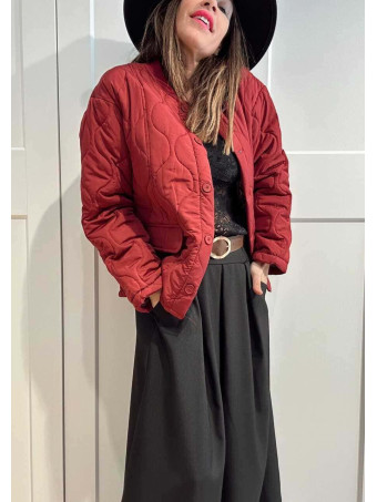 Chaqueta Ligera Guateada NOXLEY Burdeos HEVE