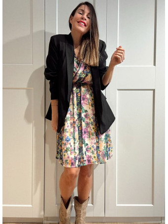 Vestido Vaporoso Floral LESHILA Verde HEVE