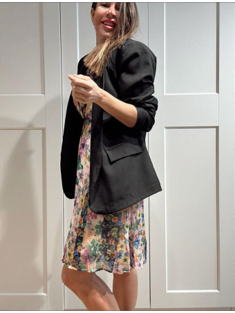 Vestido Vaporoso Floral LESHILA Verde HEVE