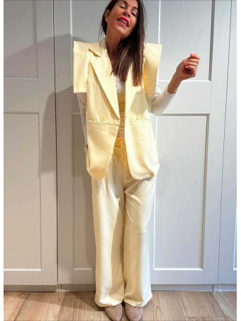 Conjunto Chaleco y Pantalón SWIFREL Amarillo HEVE