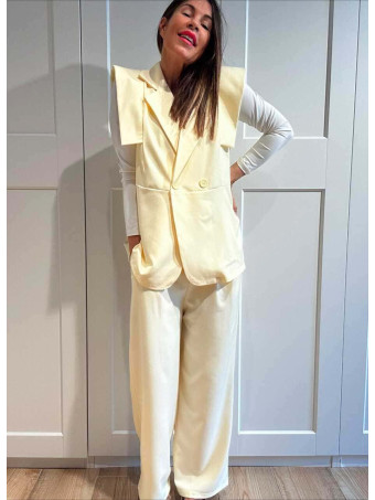 Conjunto Chaleco y Pantalón SWIFREL Amarillo HEVE