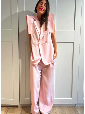 Conjunto Chaleco y Pantalón SWIFREL Rosa HEVE