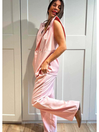 Conjunto Chaleco y Pantalón SWIFREL Rosa HEVE