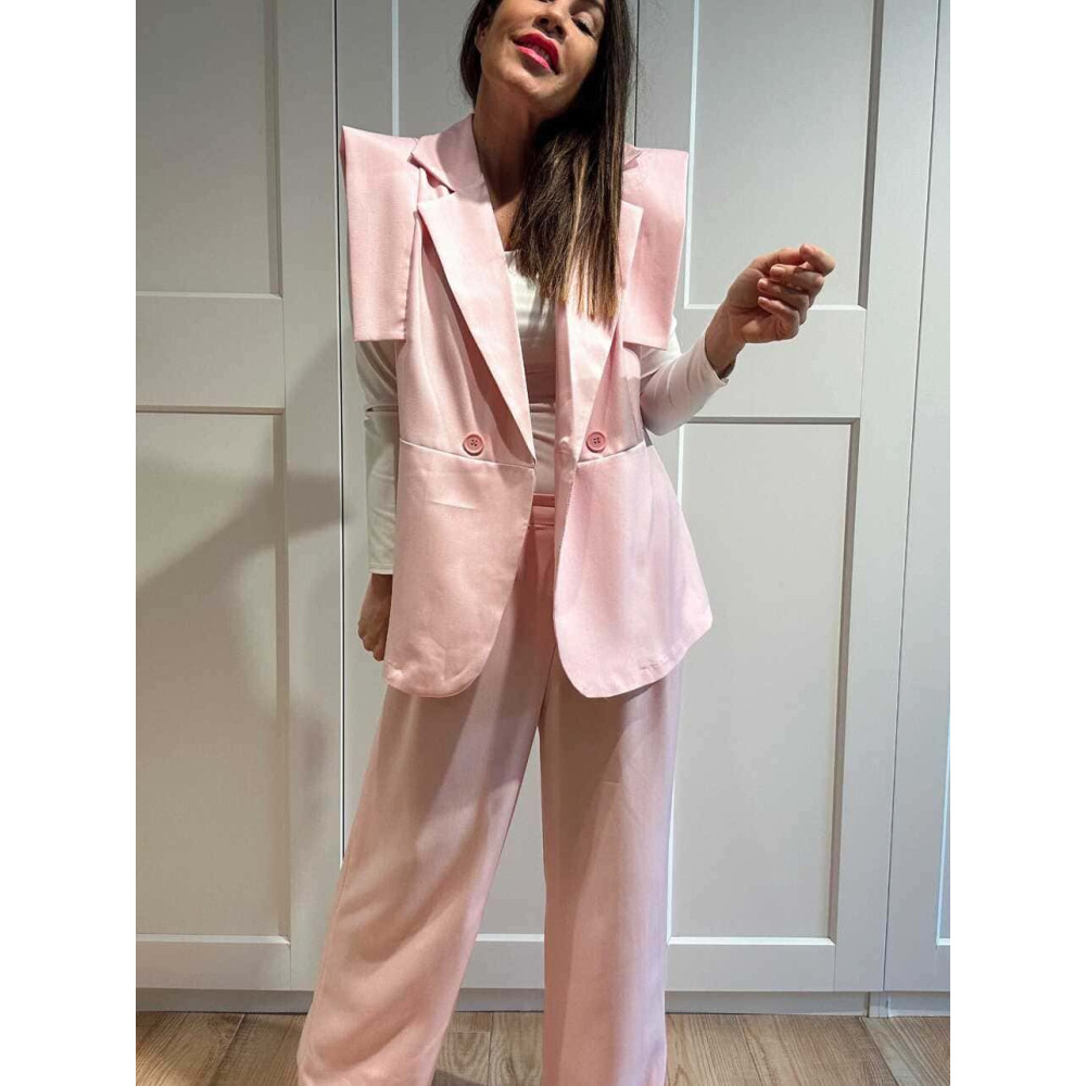 Conjunto Chaleco y Pantalón SWIFREL Rosa HEVE